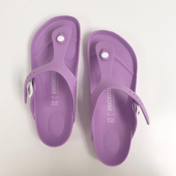 NEW! Birkenstock Gizeh EVA sandals lavender - Picture 3 of 7